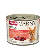 Animonda Carny Kitten 200 g hovězí+krůtí srdce